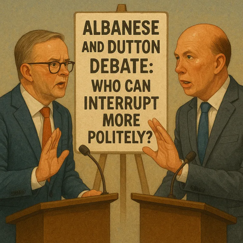 Albanese and Dutton Debate: Who Can Interrupt More Politely?