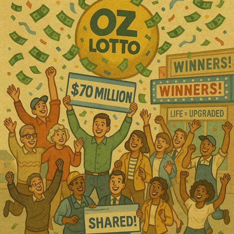 Oz Lotto Jackpot Split: 15 Strangers Share $70 Million Windfall