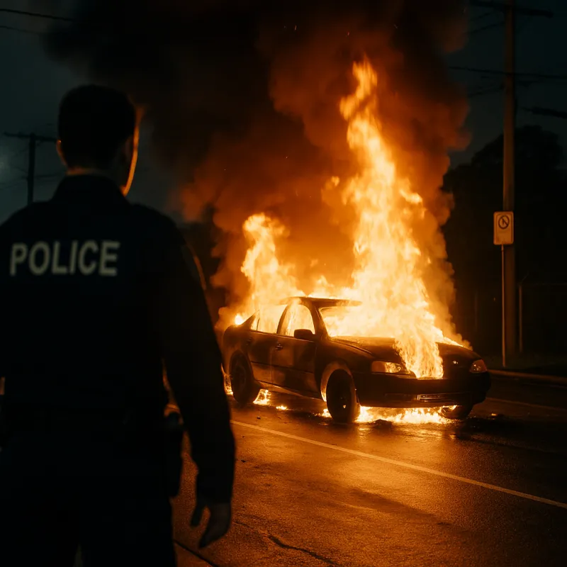 Shots Fired, Car Torched—Just Another Night in Sydney