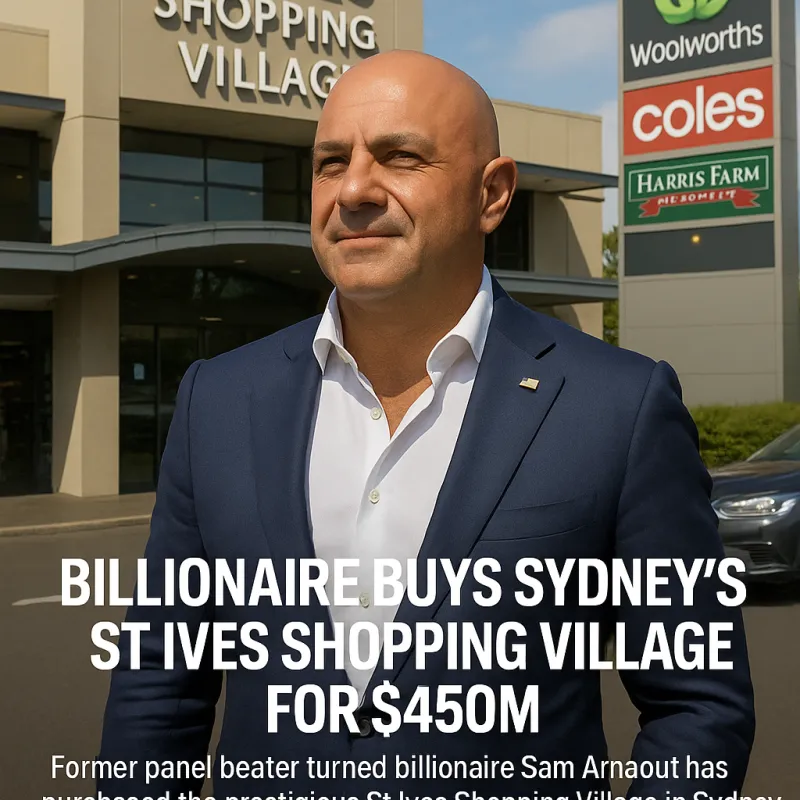 Billionaire Buys Sydney's St Ives Shopping Village for $450M