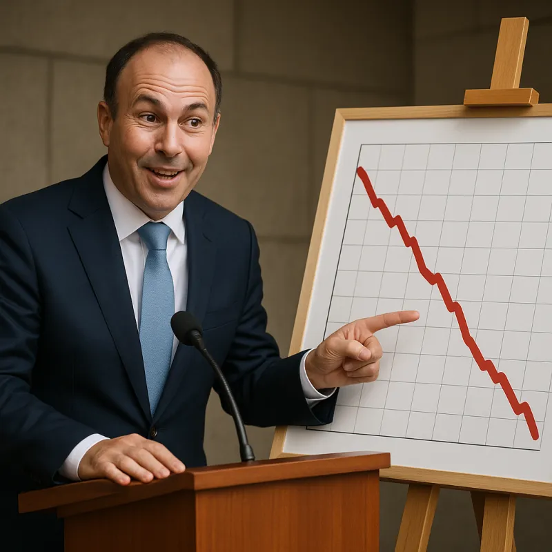 Treasurer Highlights Drop in Core Inflation Ahead of Election