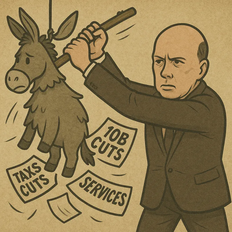Dutton Drops $10B Cuts Like It’s a Party Trick and We’re the Piñata