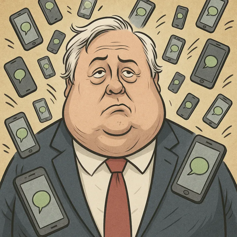 Clive Palmer's Text Tsunami: Australia's Newest Digital Menace