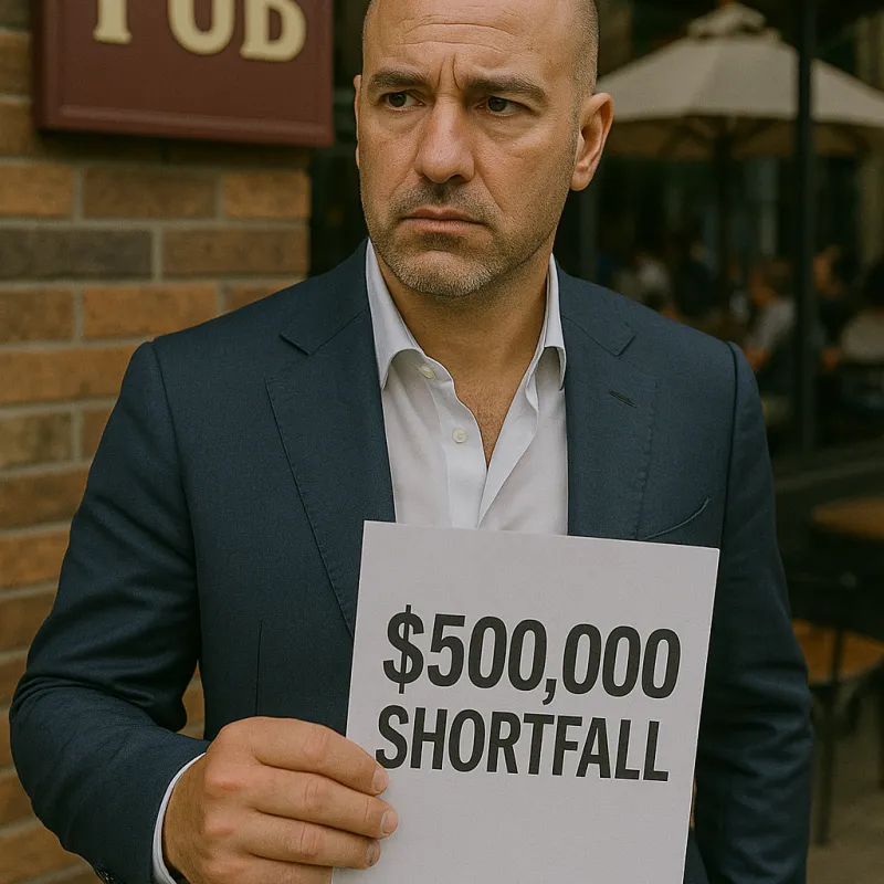 Pub Mogul's $500k Hangover: Cheers to Financial Ruin