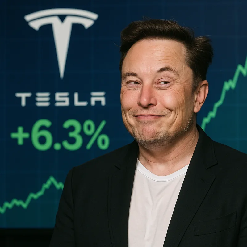 Tesla's Earnings Shock: Shares Soar, Musk Smirks