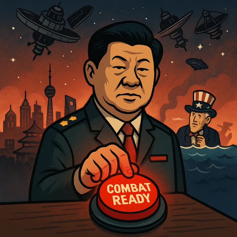 Xi's Chilling Message to America as Beijing Prepares for War