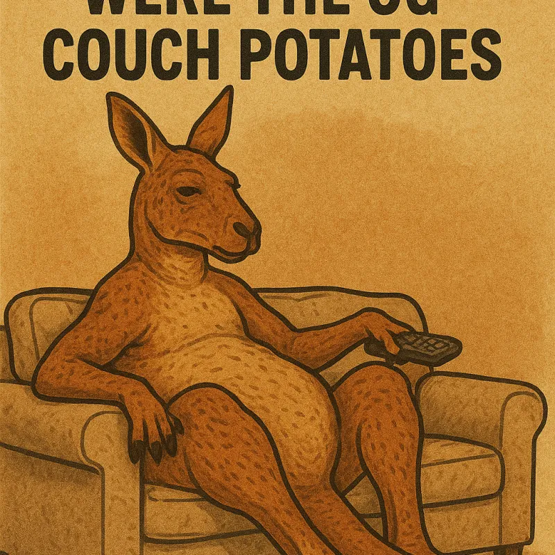 Giant Kangaroos Were the OG Couch Potatoes