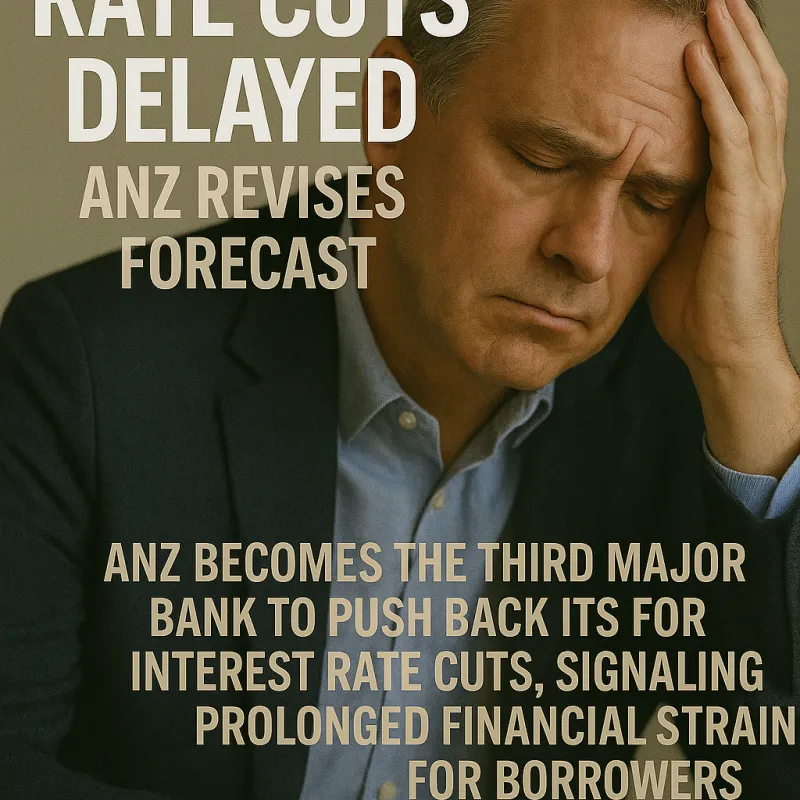 Interest Rate Cuts Delayed: ANZ Revises Forecast