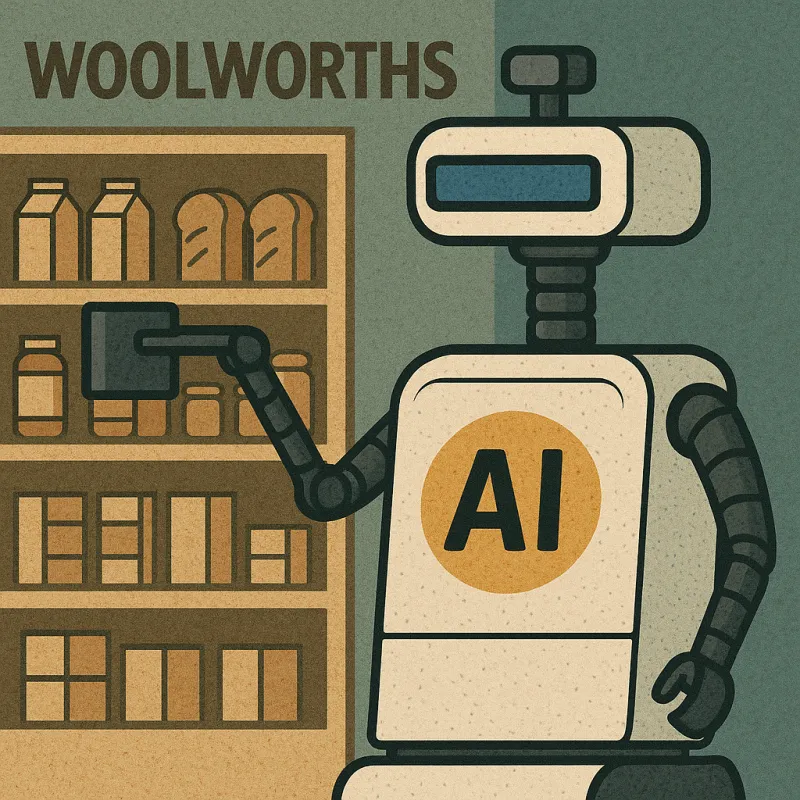 Woolworths Set to Trial AI Shelf-Scanning Robots in Major Stores