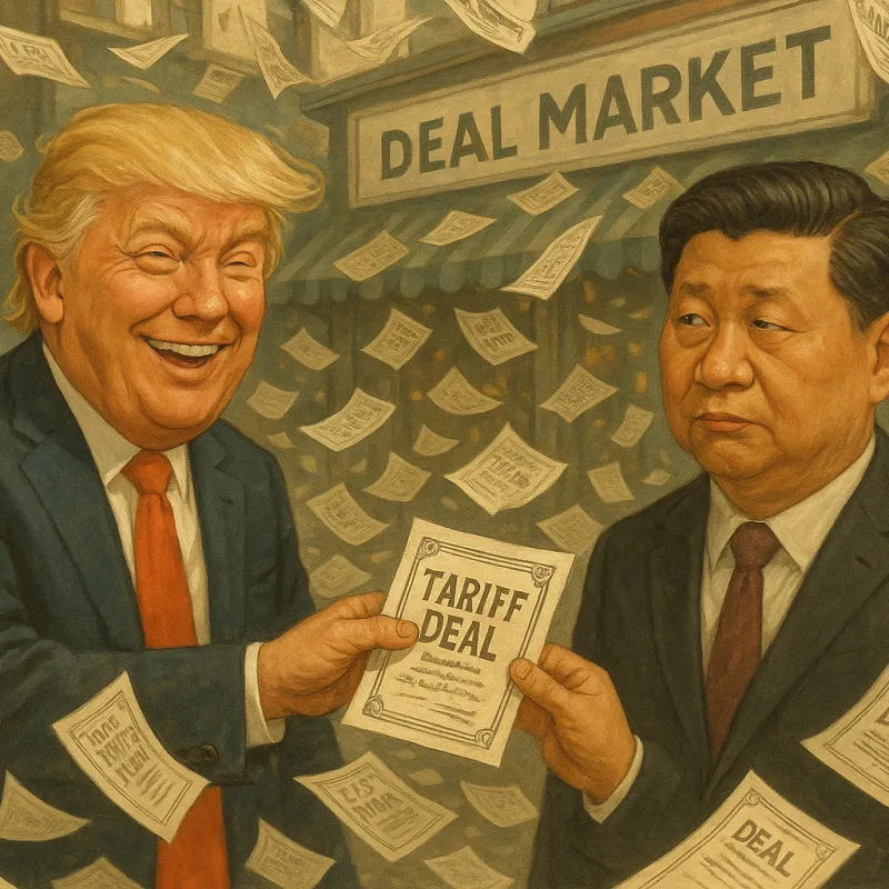 Trump Claims '200' Tariff Deals, Phone Call with China's Xi in Wide-Ranging Interview