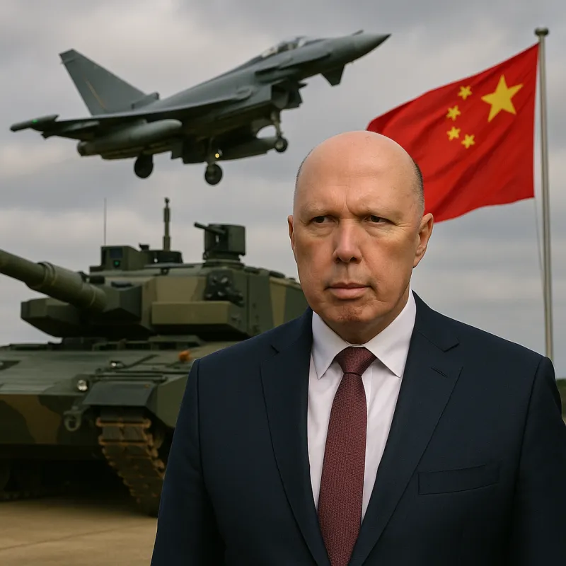 Dutton's Defence Dollars: $21B Not Just About China, Promise!