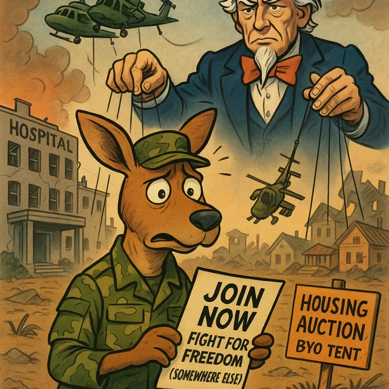 Australia’s Middle East Tour: Fighting Wars No One Ordered