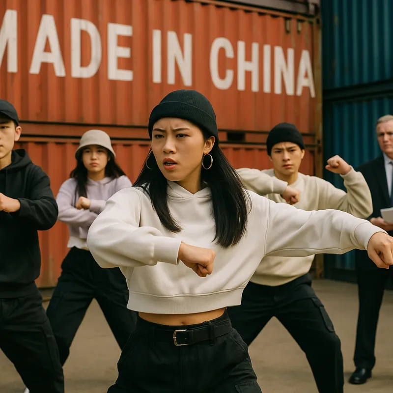 China's TikTok Army Fights US Tariffs with Dance Battles.